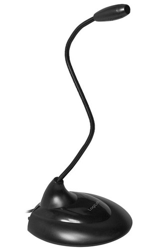 Logilink microfono con - base, di