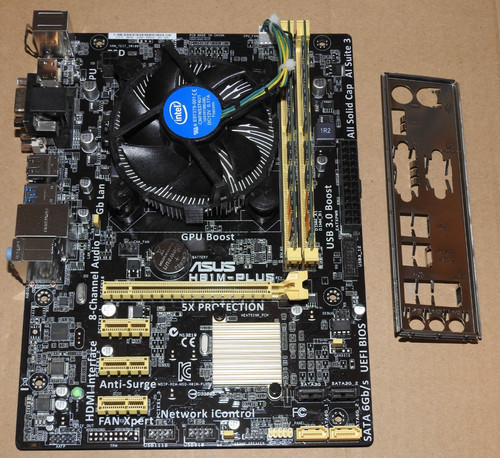 Pacchetto scheda madre asus - pacchetto,