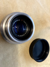 Obiettivo Carl Zeiss Jena Tessar Rosso "T" F 1:2.8  = 5 cm - molto raro
