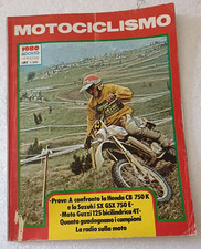 Motociclismo 8 1980 - Honda CB750 K - Suzuki GSX 750 E - Moto Guzzi 125 4 T