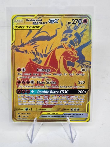 Reshiram charizard gx - reshiram, sm247