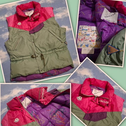 Jacket vest duvet - vest, 80's