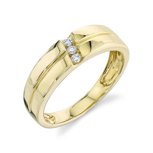 14k oro giallo - oro, uomo