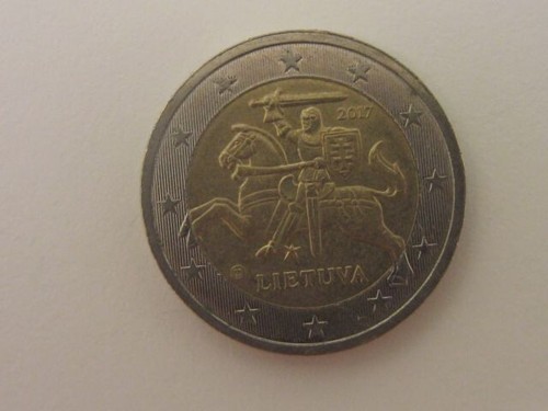 Moneta euro lietuva - moneta,