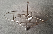 Telaio lampadario acciaio inox