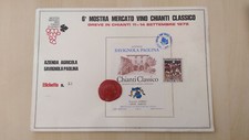 MOSTRA MERCATO VINO CHIANTI CLASSICO -  1975 Etichetta n.55 AZ AGR SAVIGNOLA PAO