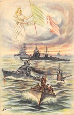 D2858) CARTOLINA MILITARE MARINA ILLUSTRATORE COLLINO