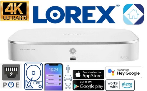 Lorex n843a82 fusion 4k - lorex,