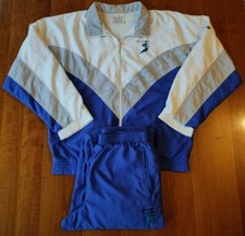ADIDAS STEFAN EDBERG TUTA COMPLETA FULL TRACKSUIT FELPA PANTALONE VINTAGE 90'S L