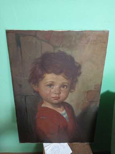 Quadro bambino che - quadro,