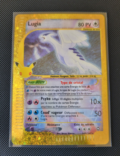 Carte pokémon lugia 149 - pokémon,