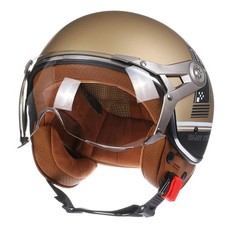 Casco Moto 3/4 Retrò Vintage