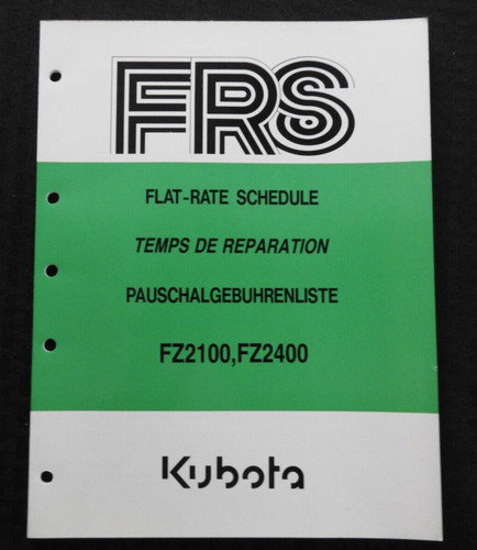 1992 1997 kubota fz2100 fz2400 - kubota,