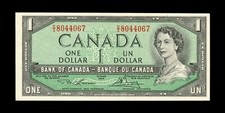Canada dollaro 1954 - canada, p.75d