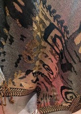 Large Fringed Shawl Heavy Wrap