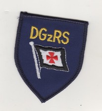 Distintivo manica uniforme toppa patch DGzRS soccorritore in mare Germania 