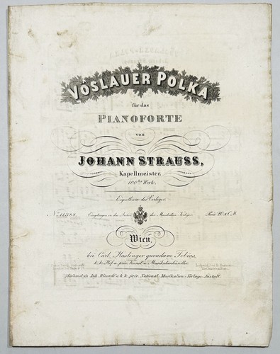 Johann strauss vöslauer - -,