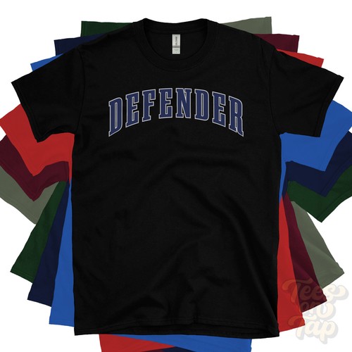 Defender shirt logo varsity - defender,