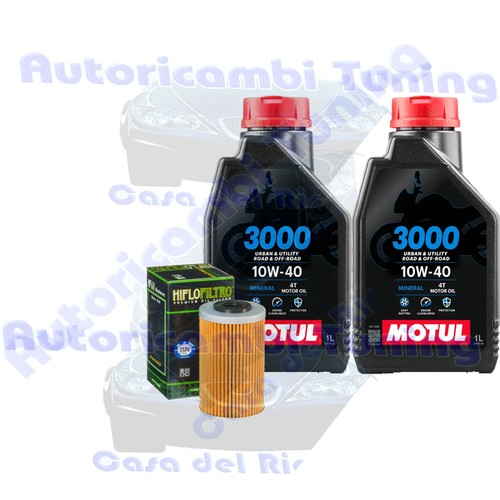 Kit tagliando olio - olio, motul