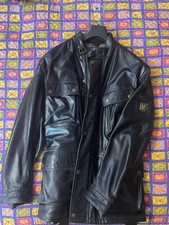 Giaccone Belstaf Di Pelle Tg