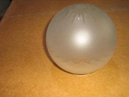 Boccia vetro satinato e - boccia,