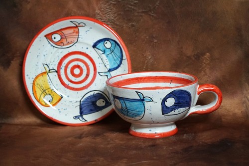Tazza colazione alici - da, "alici"