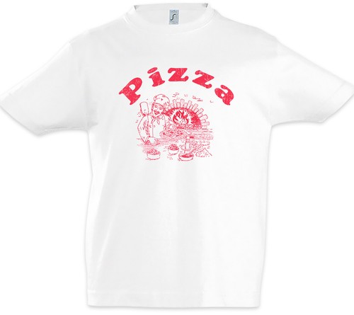Pizza box maglietta bambini - pizza, ii