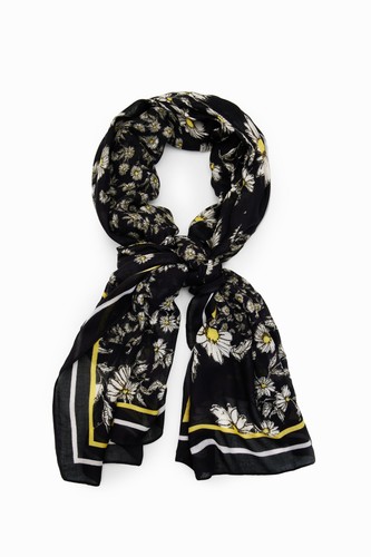 Foulard rettangolare patch