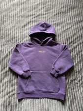 Felpa con cappuccio viola Zara