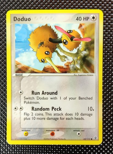 Pokémon doduo 112 ex - pokémon, 62/112