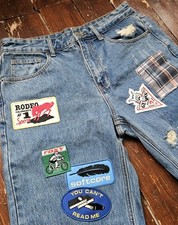 Jeans uomo Guess Originals X Market Patch W30 nuovo con etichetta nuovo senza etichette