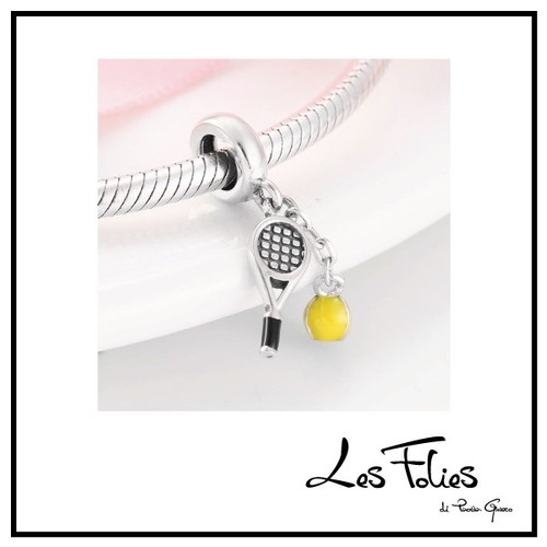 Charm racchetta tennis pallina - charm,