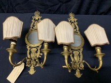 Coppia di antiche applique con