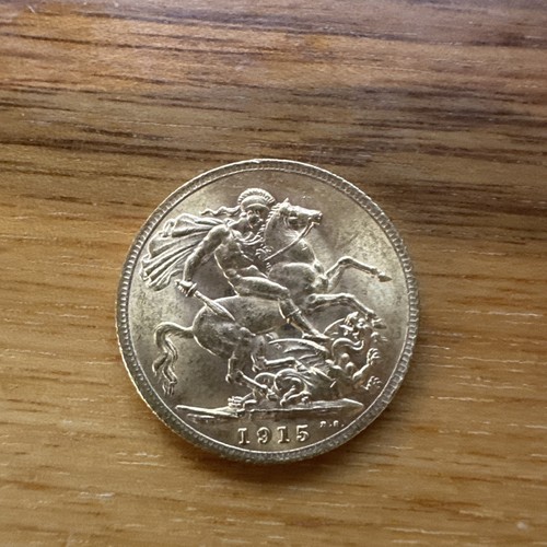 1915 sterlina oro - giorgio, v