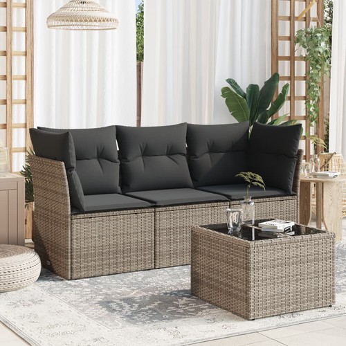 Vidaxl set divani giardino - set,