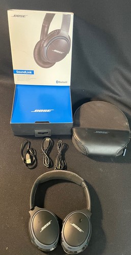 Bose black headphones - bose,