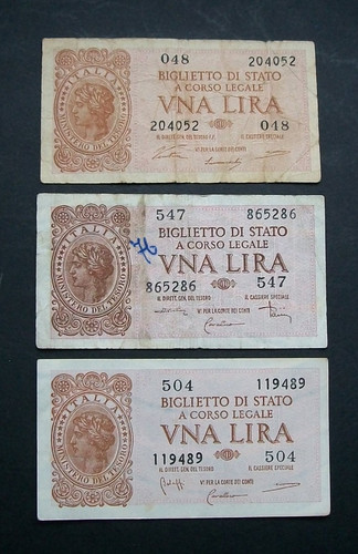 Lira italia laureata - italia,