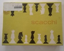 SCACCHI ISAT MEDI  VINTAGE GIOCO Completo Plastica NOS NUOVO Scacchiera Pieghevo