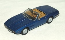 Minichamps 1:43 * Maserati Ghibli Spider Cabrio blu metallizzato 💡 IE marrone 💡