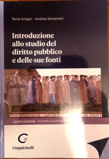 Introduzione allo studio del diritto pubblico e delle sue fonti Groppi Simoncini