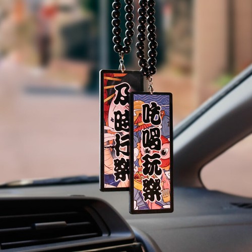 Carpe diem auto ornamento - carpe,
