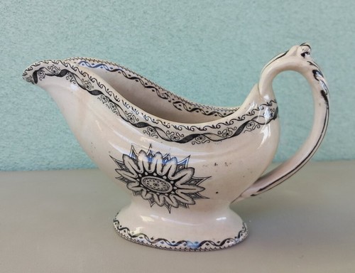 Antica salsiera ceramica - in,