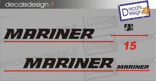 Adesivi motore marino