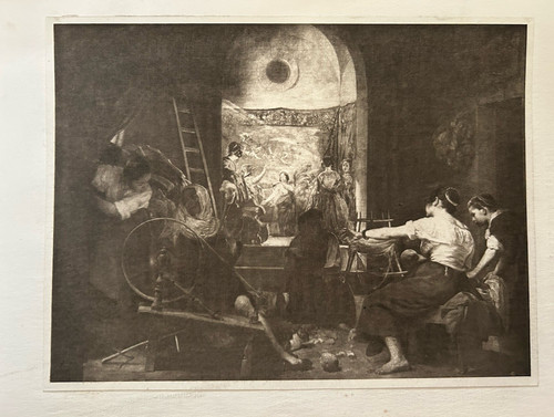 Stampa antica velázquez - antica,
