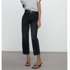 Zara Jeans jeans cropped gamba