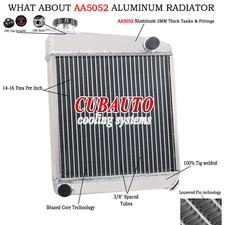 2 Rangées Radiateur Pour AUSTIN ROVER MINI COOPER 850 1000 1100 1275GT 59-97 FR