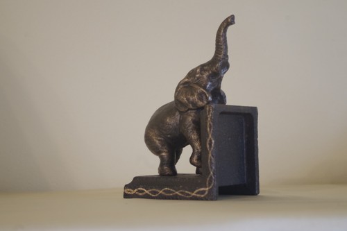 Supporto libri elefante - libri, in