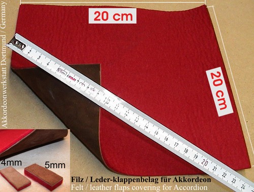 Fisarmonica feltro leder - fisarmonica,