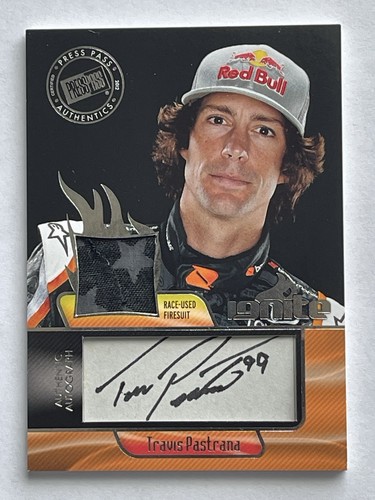 2012 travis pastrana firmato - travis,
