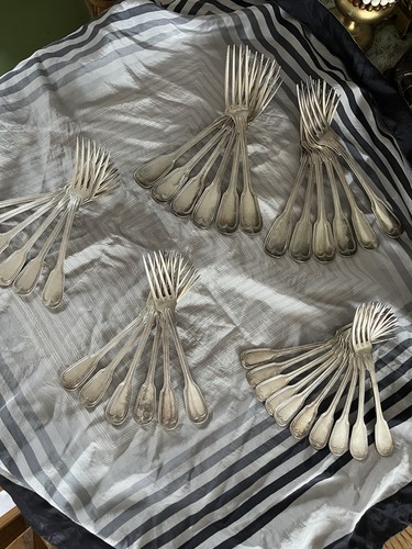 Christofle set forchette - forchette, 34